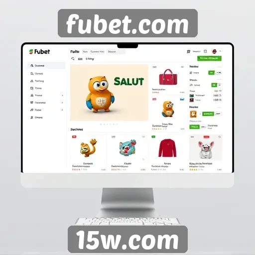 Interface do usuário do Fubet.com é intuitiva e acessível